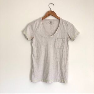 Madewell Rainbow Speckled T-Shirt (XS)